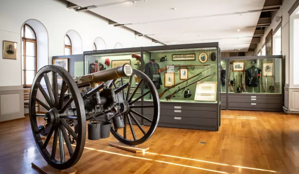 6_Chateau de Morges_Salle avec armes et uniformes©JulieMasson.jpg